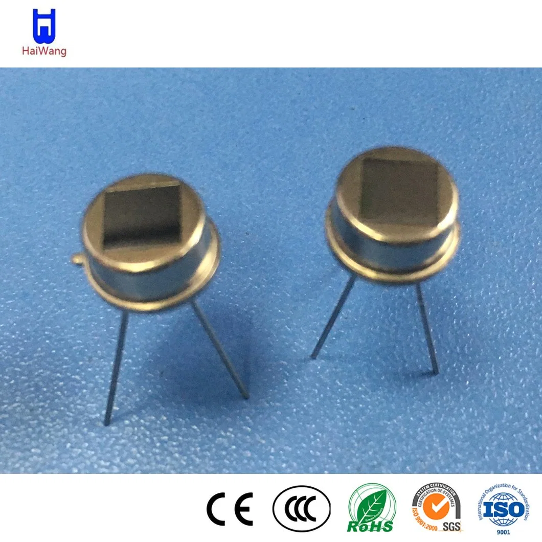 Haiwang Sensor Wall Mounted PIR Sensor China Bluetooth Vibration Sensor Supplier Wholesale/Supplier Customized 4.9*4.9mm Size D205b Pyroelectric Infrared Analog Sensor