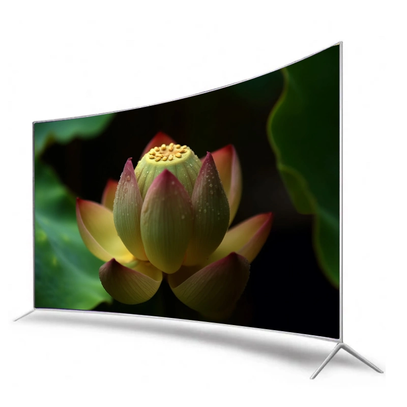 Neu Original Curved Smart TV 4K Big Screen HD Digital 55 65 75 85 Fernseher