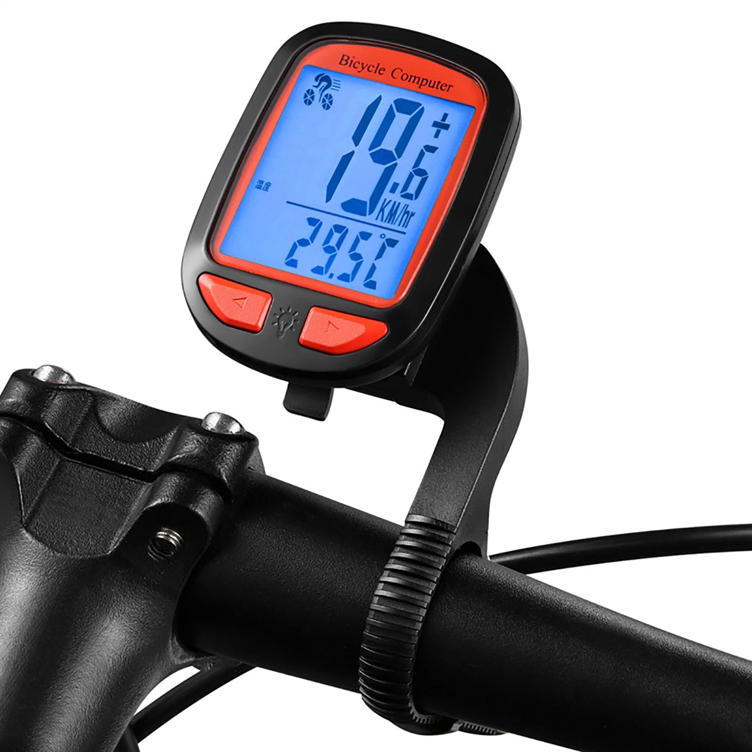 Bicycle Speedometer Wireless Bike Computer Odometer Waterproof Auto Wakeup Stopwatch Wyz23839