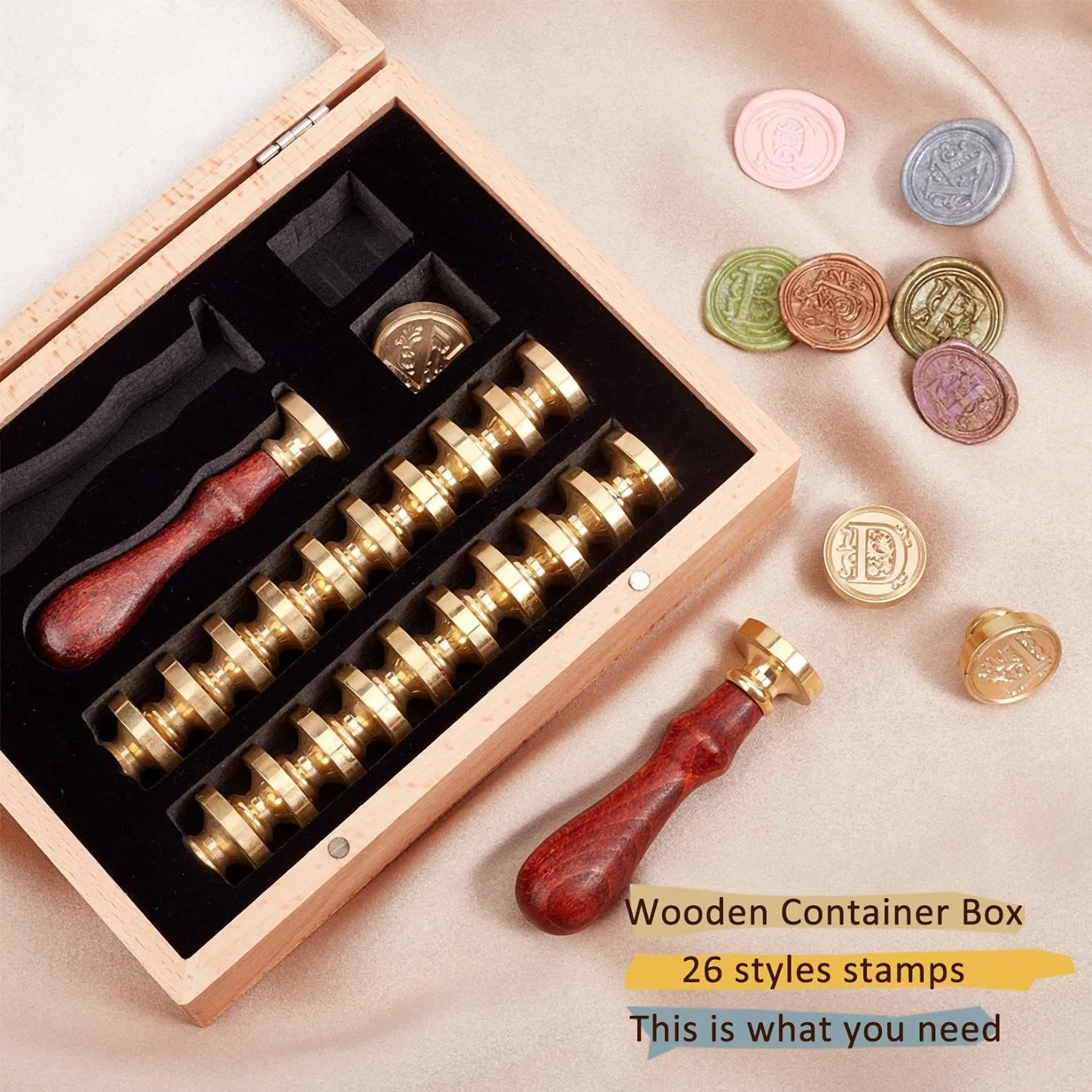 New Design Personalized Wax Seal Stamp Set