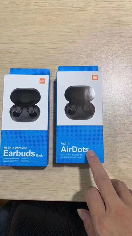 1: 1 auricular Bluetooth inalámbrico Airdots Deporte auriculares para volver DMI