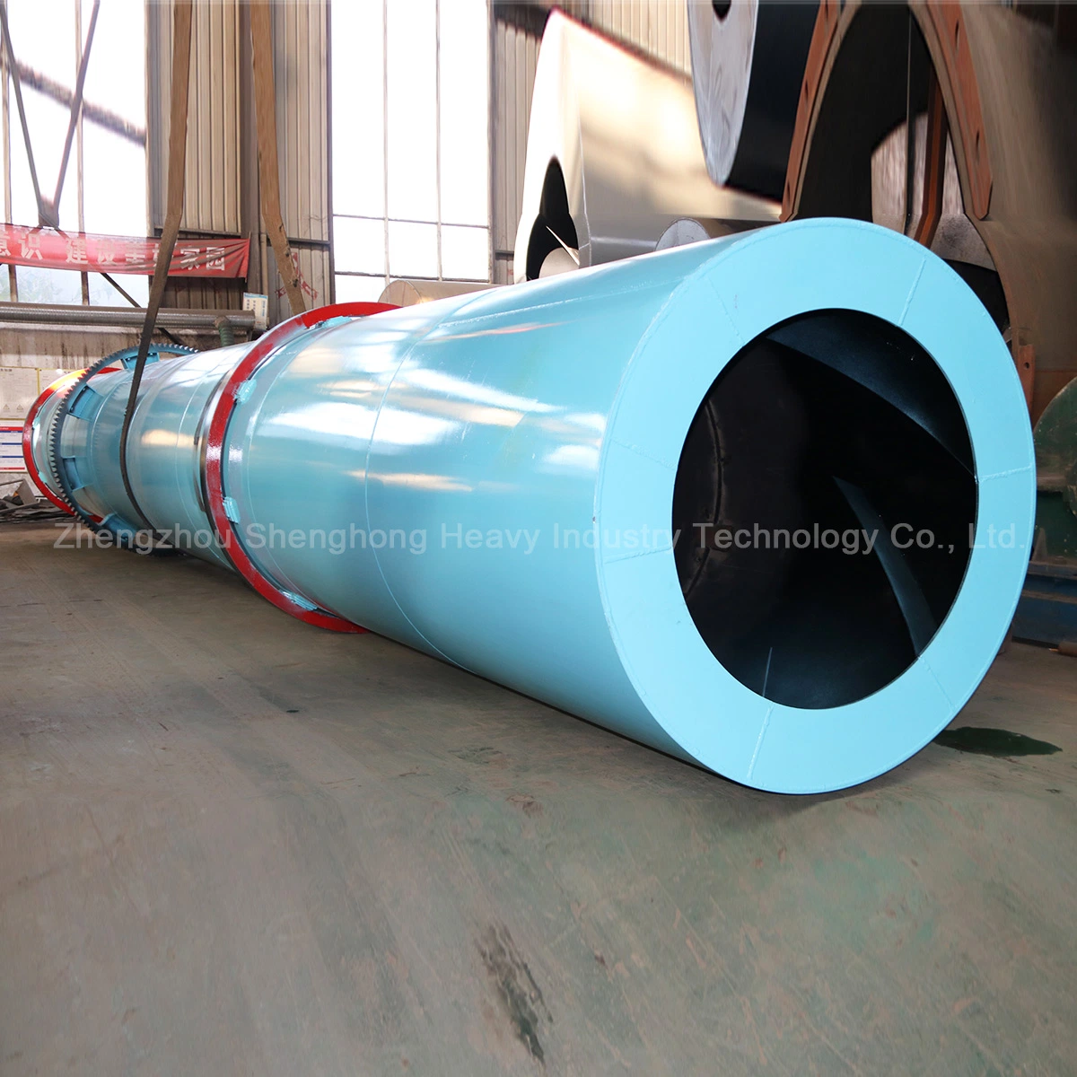 High Output Organic Fertilizer Bio-Mass Rotary Drum Dryer to Reduce Moisture