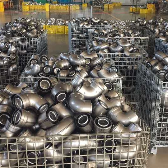 OEM Aluminium Horizontal Koaxial Flue Stanz Teil für Wasser-Heizung Gaskessel