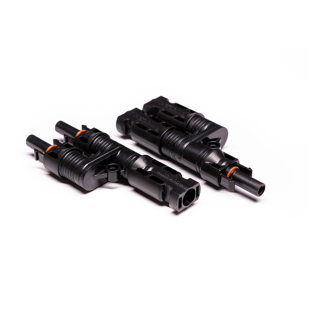 Solar Cable Splitter Coupler 2 in 1 Mc4 T-Branch Connectors