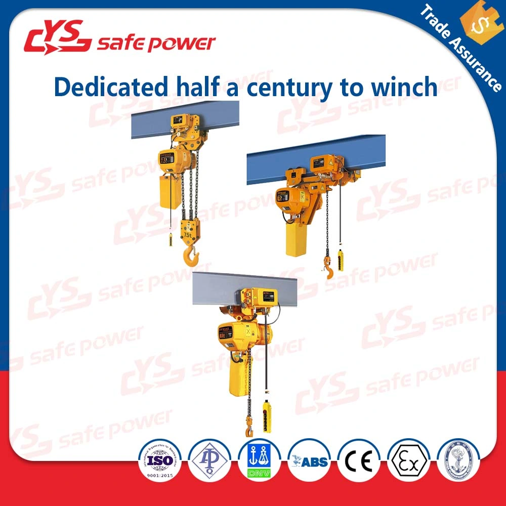 Factory Hot Sale Electric Chain Hoist with Hook