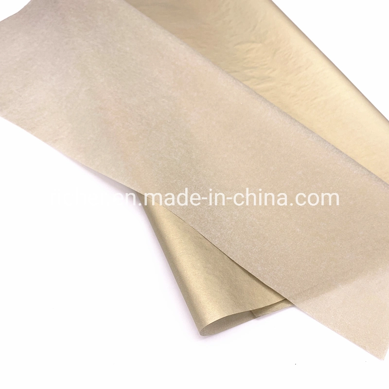 Custom Gold Brand Logo Printing Gift Wrapping Tissue Paper for Packing