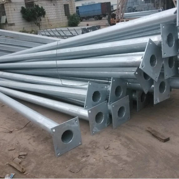 Customized Outdoor Hot-DIP Galvanized 3m 4m 5m 6m 7m 8m 9m 10m 11m 12m Street Light Pole