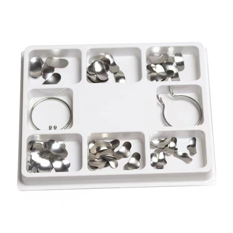 New Dental Supplies Sectional Contoured Metal Matrices Matrix with Springclip