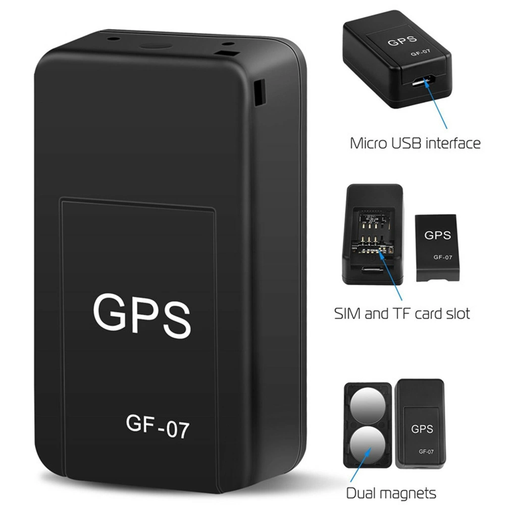 GF07 Mini Coche magnético Tracker GPS Tracker Seguimiento en tiempo real