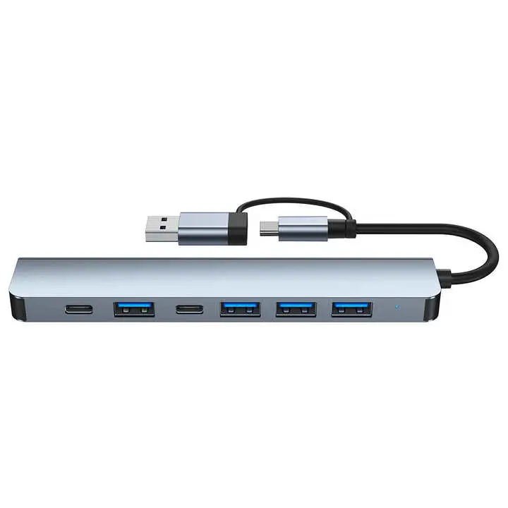 100W Pd 4K HD USB 3.0 Type C Hub for Laptop Macbookpro