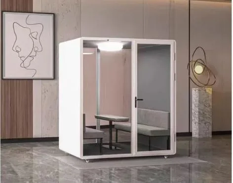 Karaoke Booth Privacy Booth Soundproof Office Recording Studio Sound Proof Booth Vocal Silent Pod Soundproof Office Phone Cabin