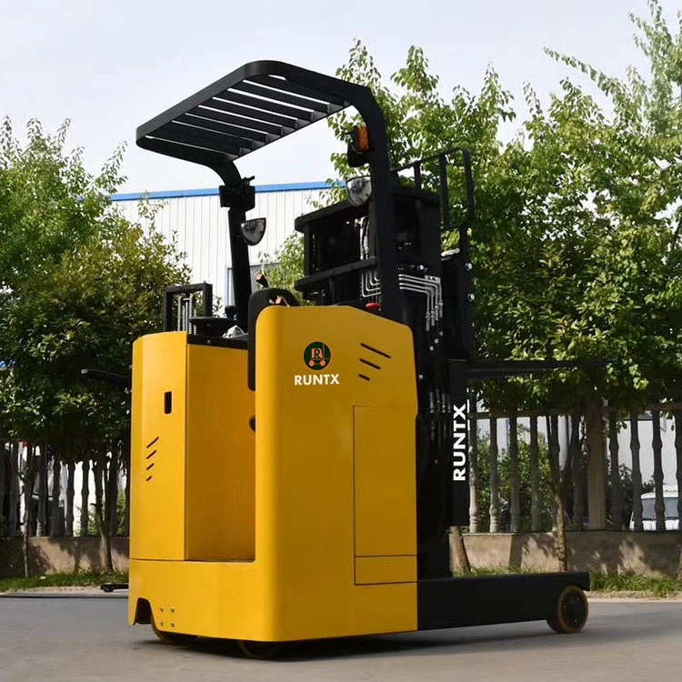 Highly Recommended Electric Forklift 24V Battery 2ton Seat Type Reach Truck with CE