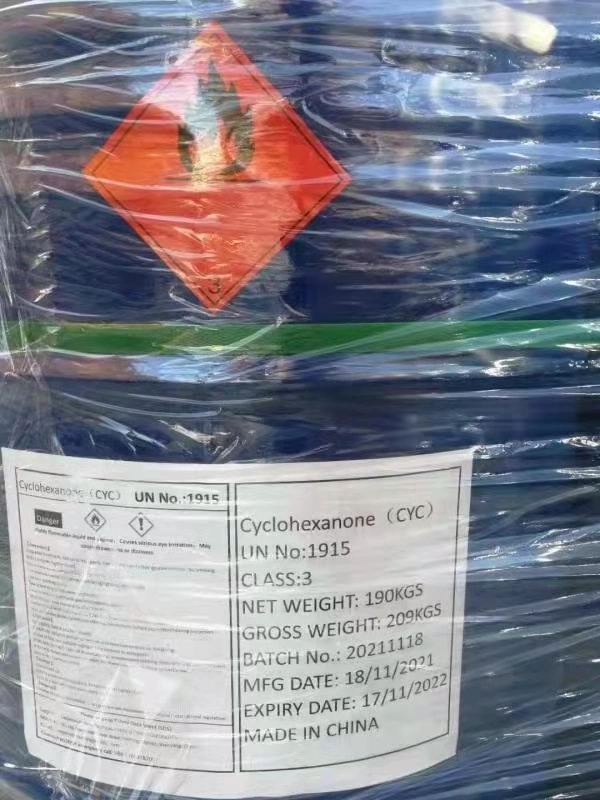 El Nylon, caprolactama y ácido adípico ciclohexanona intermedio/Cyc CAS 108-94-1