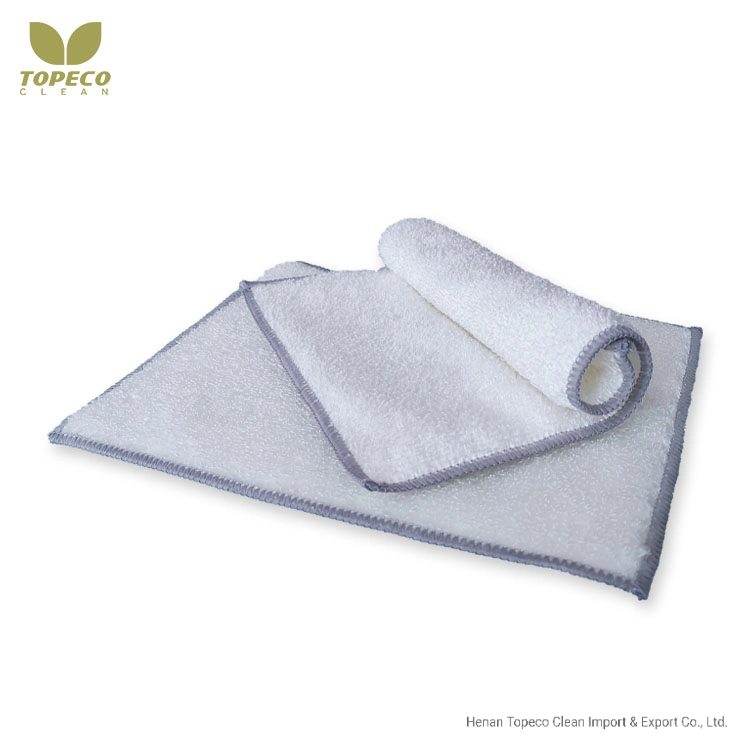 Topeco Fibre de bambou plat de cuisine Chiffon de nettoyage