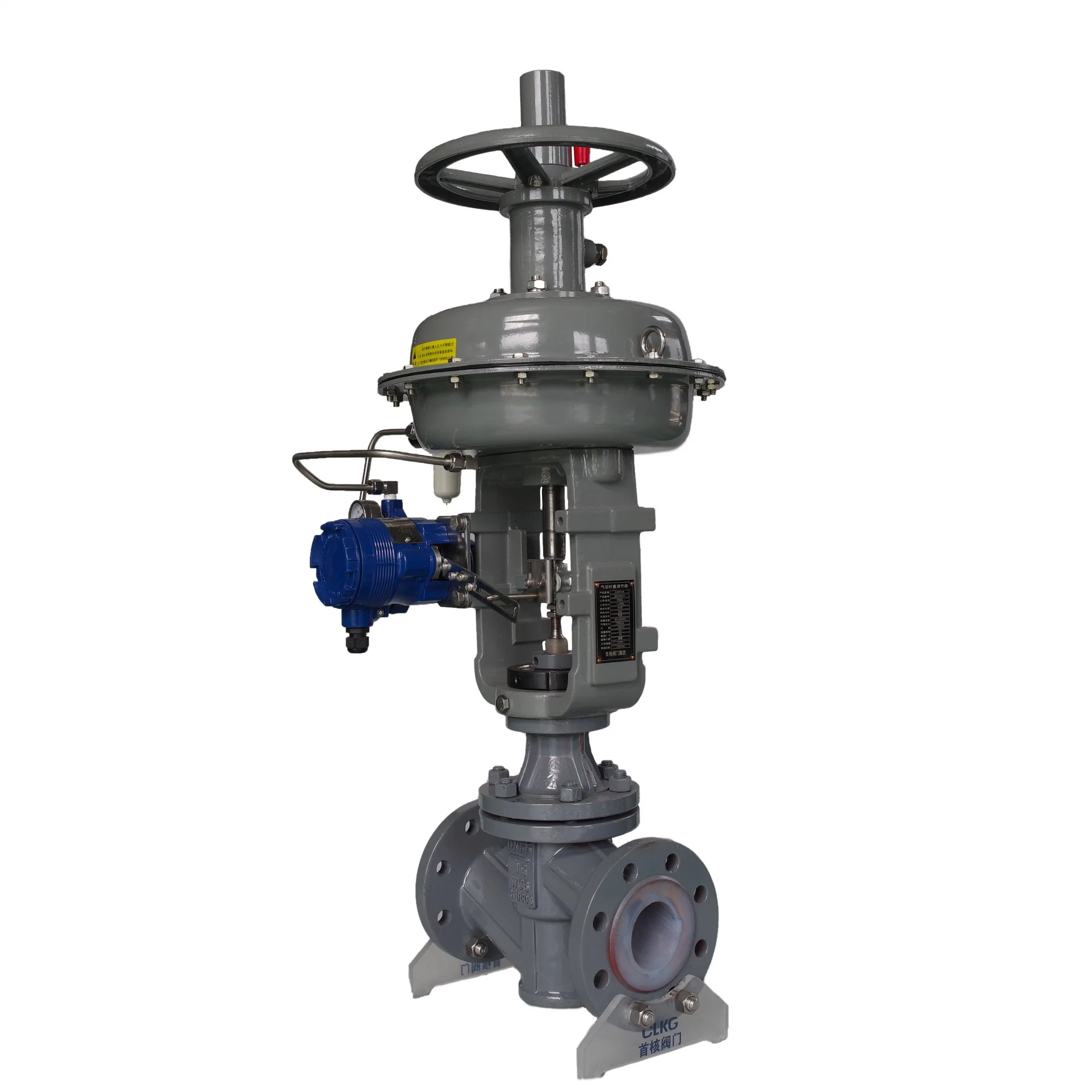 Low Leakage Flow Adjust Pneumatic Actuated Regulating Valve Control Valves for Steam