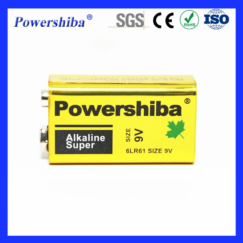 Super AAA, AA, C, D, 9V, Battery 6lr61 Alkaline Battery