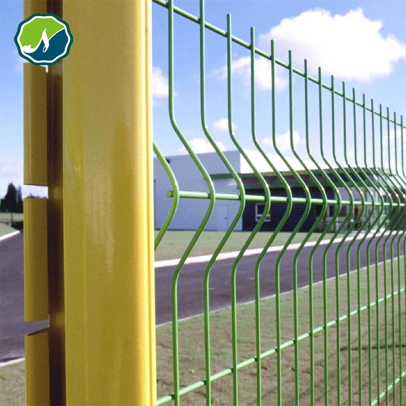 Fence Panels for Solar System PVC Coated Galvanized Wire Mesh Protection Rail