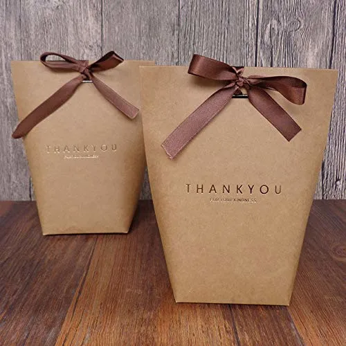 Thank You Gift Wrap Boxes Packaging Box for Minimalist Gift Christmas Decorative