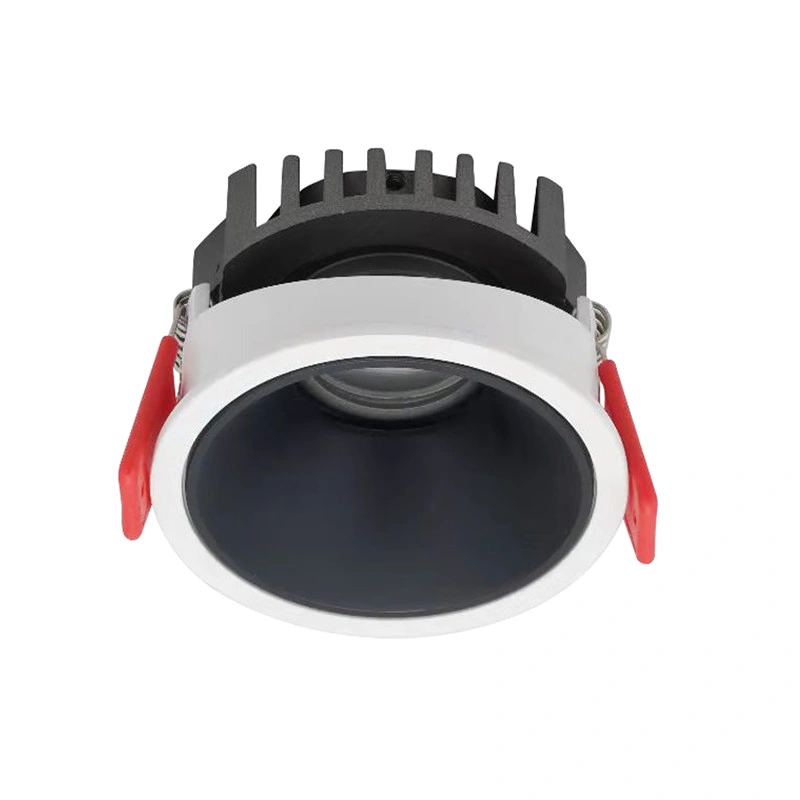 " Nouveau produit lentille LED antireflet Version Downlight encastré COB Spotllight LED Lampe"