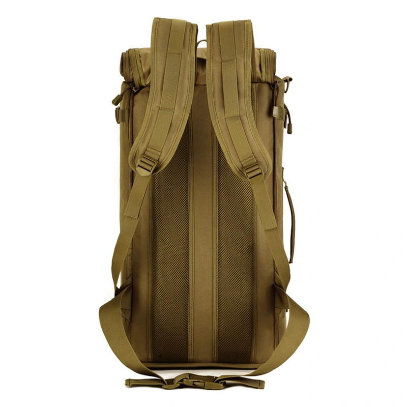 Military Style Tactical Backpack 50L Large Capacity Backpack 600d High Density Polyester Bag