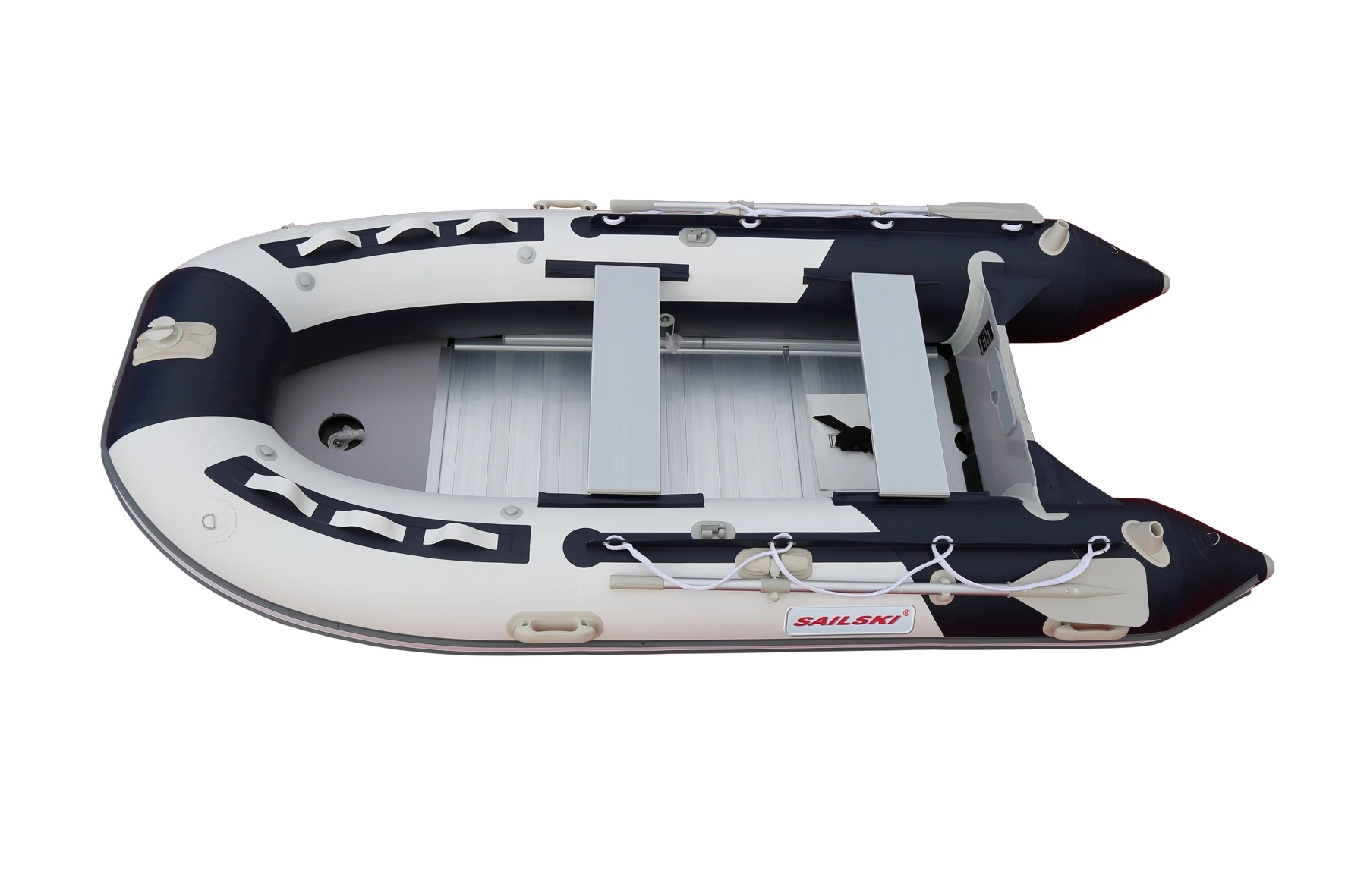 Sailski 3.3m Inflatable Boat for 5 Person (PVC or Hypalon, Aluminum floor)