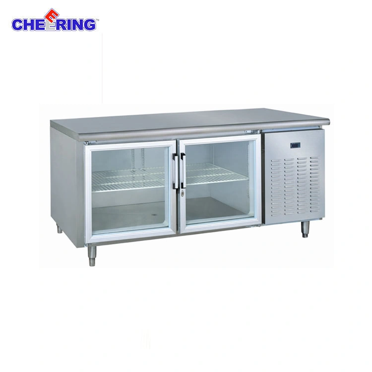Стеклянные двери в коммерческих целях Cheering мини холодильник рабочий стол чист (BLG685)