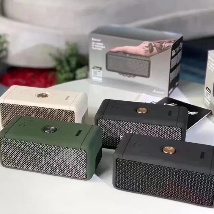 2023 New Portable Speakers Ipx7 Waterproof Metal Net Rock Stereo Mini Wireless Loudspeaker Emberton Bt Speaker