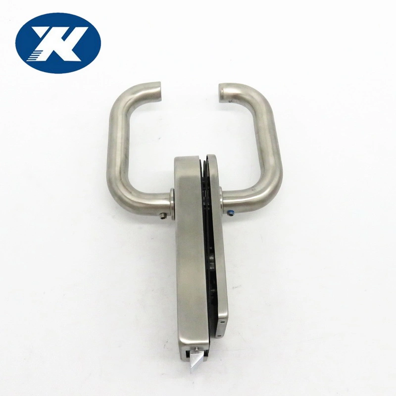 Home Hotel Bathroom Frameless Glass Door Double Lock Stainless Steel Glass Door Latch 8~12mm Sliding Glass Door Lock