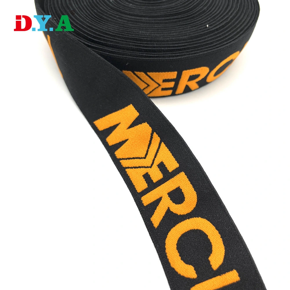 Factory Wholesale/Supplier 4cm Y-Type Open Side Custom Jacquard Elastic Band Double-Sided Velvet Elastic Pants Belt