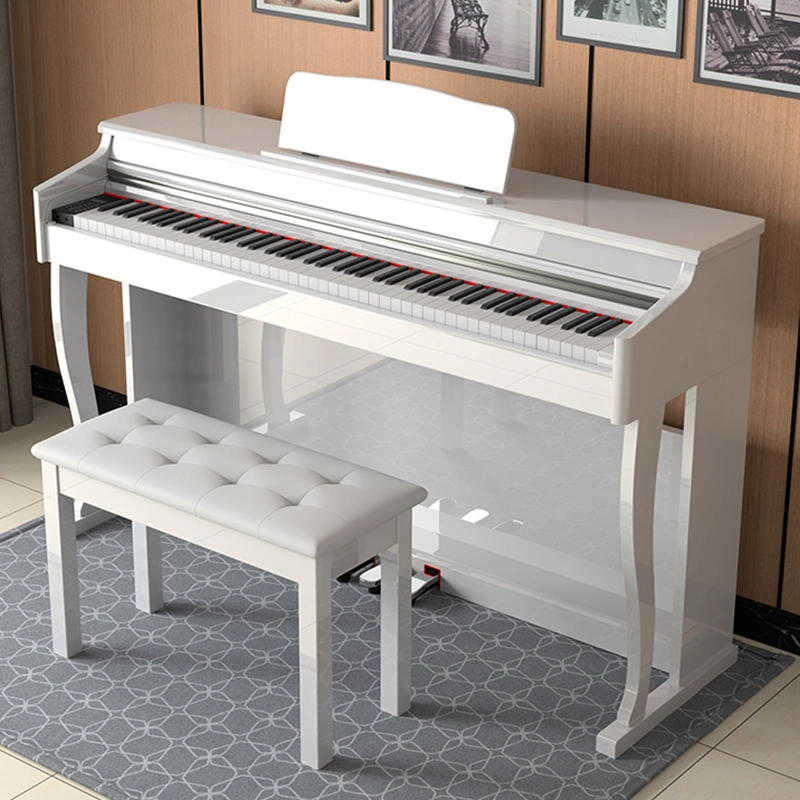 Piano com suporte musical profissional Piano Electric teclado com piano