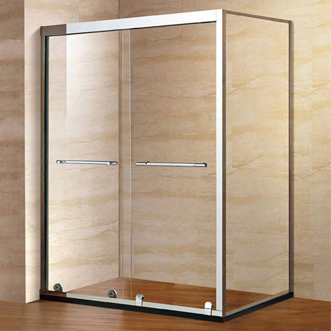 Qian Yan Black Shower Door China Luxury Modern Showers Suppliers Durable and Environmentally Friendly Stainless Luxury Steam Shower Sauna Room