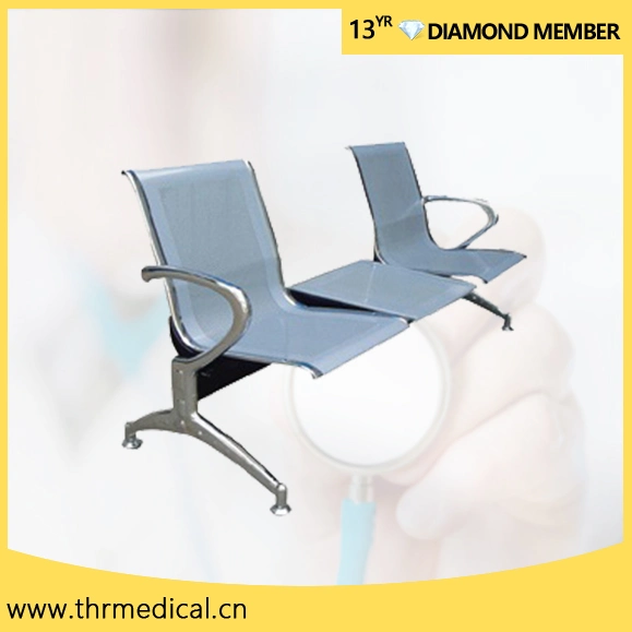 Stainless Steel Hospital Accompanying Waiting Chair (THR-YD1026-T)