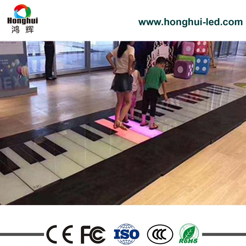 P4,81 Video Dance Floor LED-Bildschirm Interaktive Tanz Floor Display Unterstützen Sie Kid Games