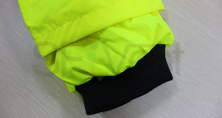 2020 Security Roadway Traffic Warning Winter Jacket Reflective Safety Clothing