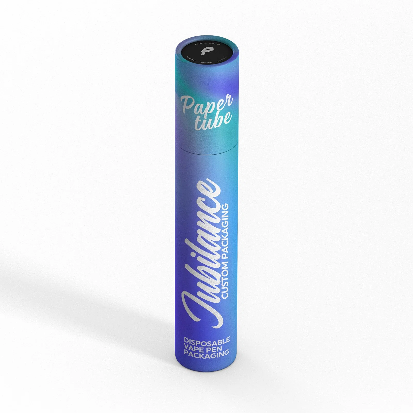 Jubilance Disposable Ceramic Coil Tube Kraft Packaging Custom Paper Tube