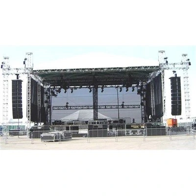 Mobile Display Fashion Show Outdoor Spigot Concert Exhibition Stage Equipment Aluminum Lighting Truss System for Sale