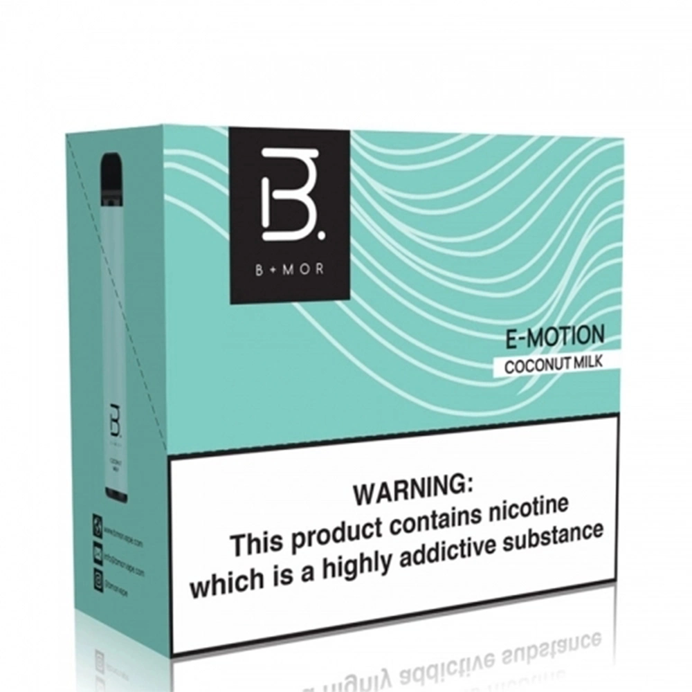 Bmor E-Motion 900 Puffs 5% Nic E Cig Disposable/Chargeable Vape Best Quality Electronic Cigarette Vs Fume Ultra
