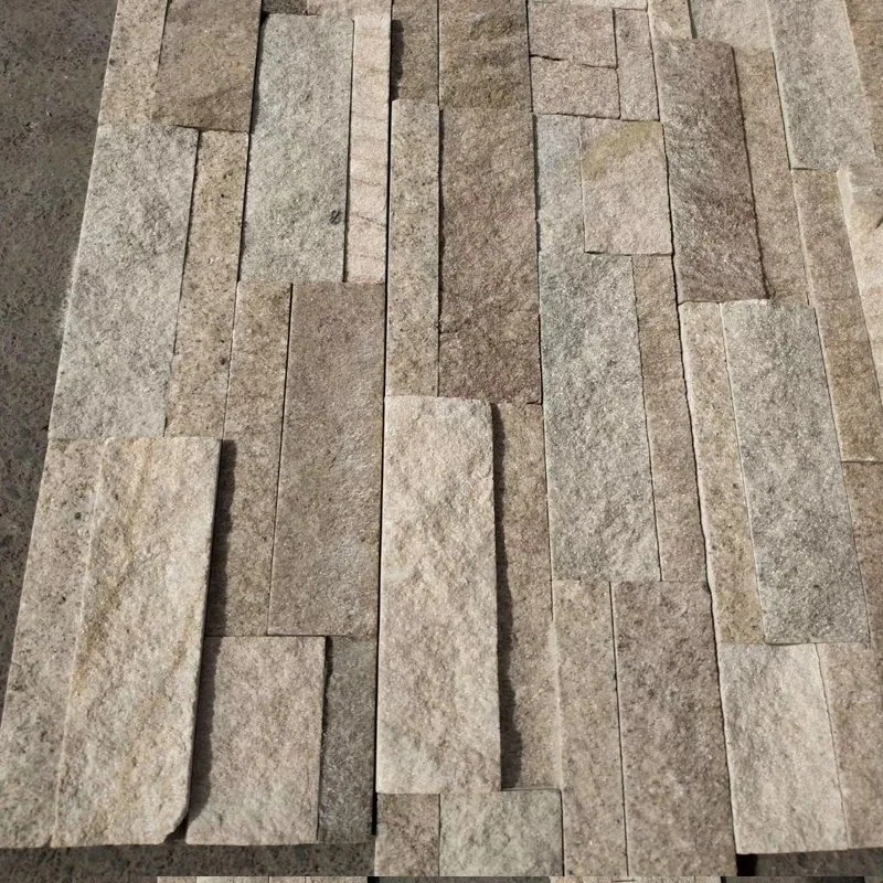 White Quartzite/Slate Culture Stone for Wall Facade Tiles