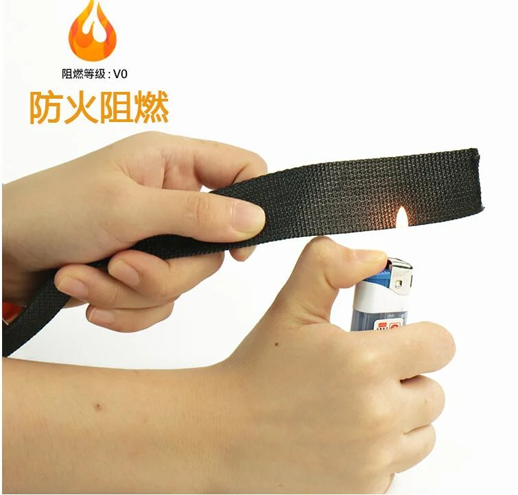 25/38/50mm Manufacturer's Direct Selling Double Layer Hollow Aramid Webbing Fire Resistant, Heat Resistant, Wear-Resistant Protective Sleeve