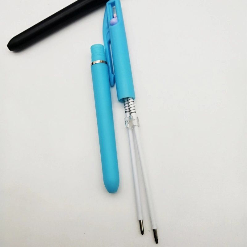 Colorful Pen Double Sided Pen with Custom Logo Stationery Ball Pens