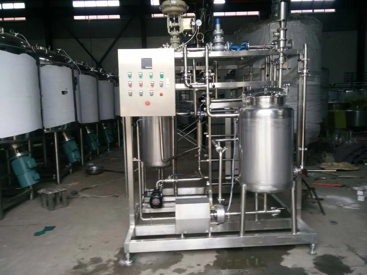 1000L/H Typ Bier kontinuierliche Platte Pasteurizer Sterilisator