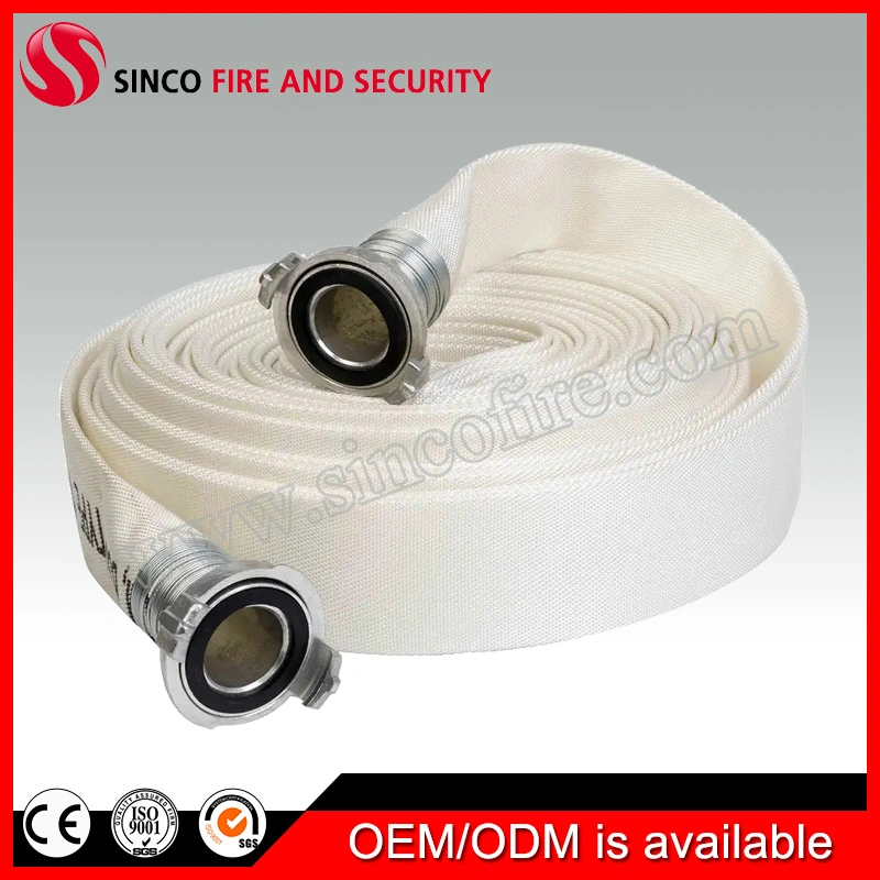 6~25 Bar Wp PVC/ Rubber/ PU Lining Canvas Fire Hose