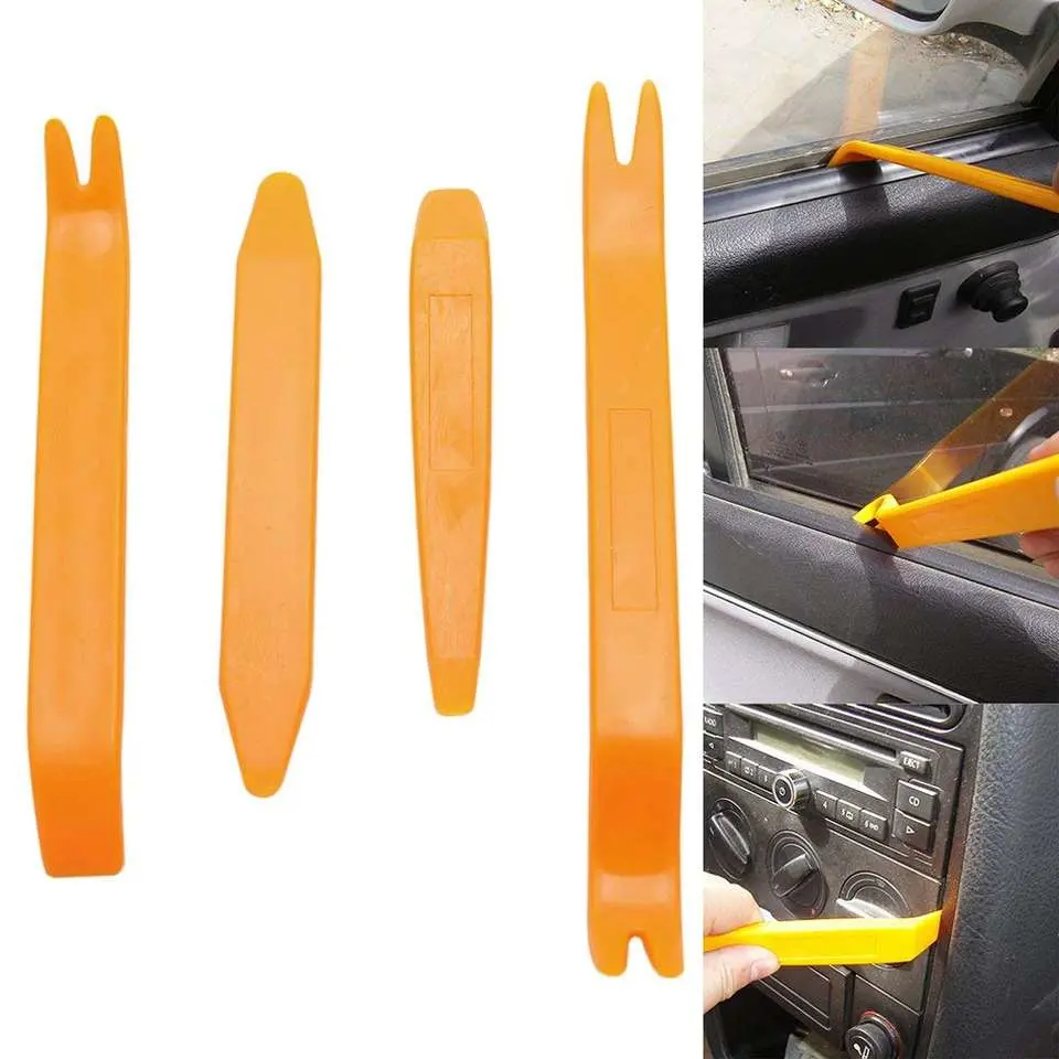 4PCS Plastic Pry Tools Radio Door Clip Panel Trim Dash Removal