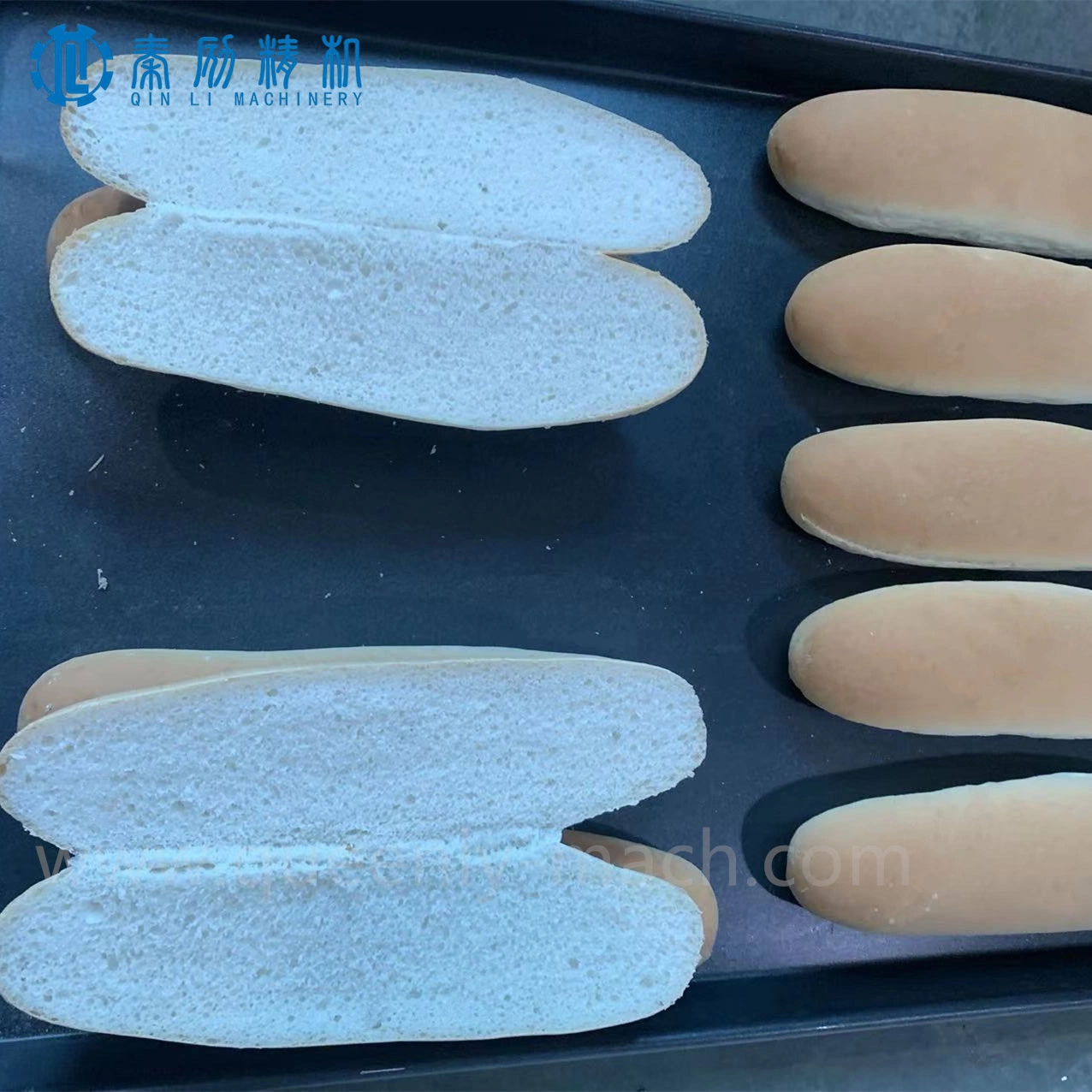 Industrielle Qualität Hotdog Bun Produktionslinie / Bun Produktionslinie / Sandwich Brot Produktion Linie