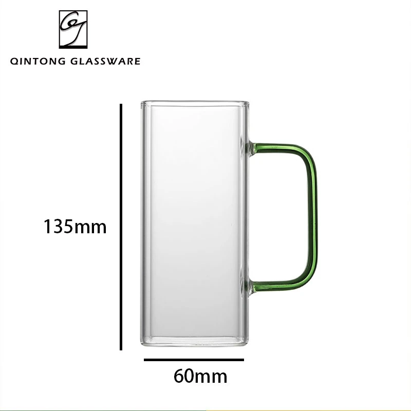 Cadeaux en gros en vrac Idées de cadeaux pour la maison Tasse en verre de 400 ml 14 oz avec couvercle en bambou pour l'eau et le café