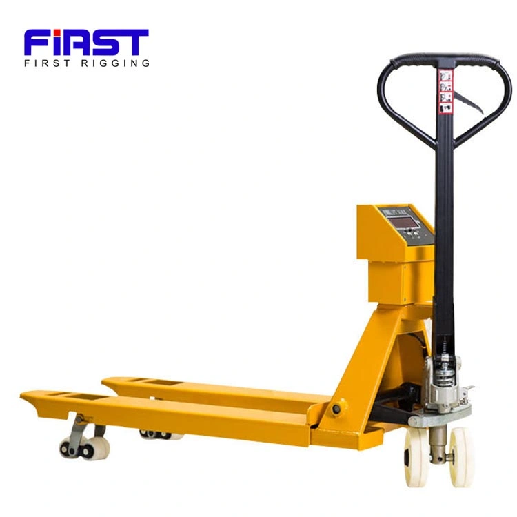 Hot Sale High quality/High cost performance 2000kg Weight Hand Pallet Truck with Scale