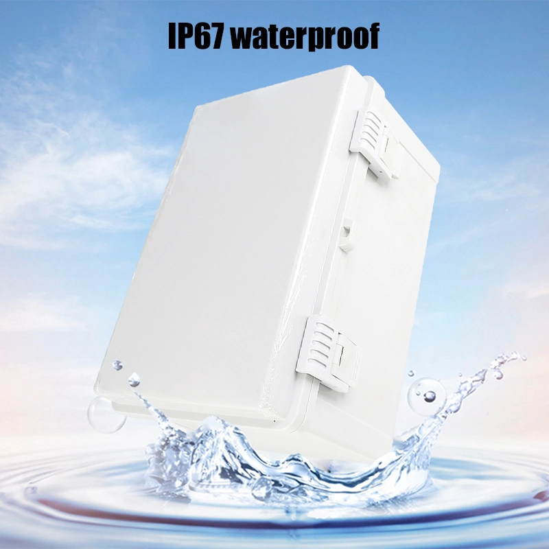 IP67 Outdoor Electrical ABS PC Mounting Plate Distribution Box Plastic Enclosure Waterproof Junction Box