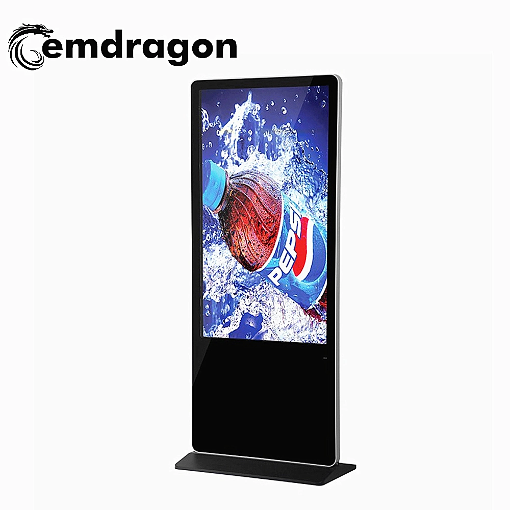 Leitor Ad Self Service Suporte de Piso para 42 polegadas LCD Display Digital Signage leitor de sinalética digital display LED de Publicidade Móvel da Máquina