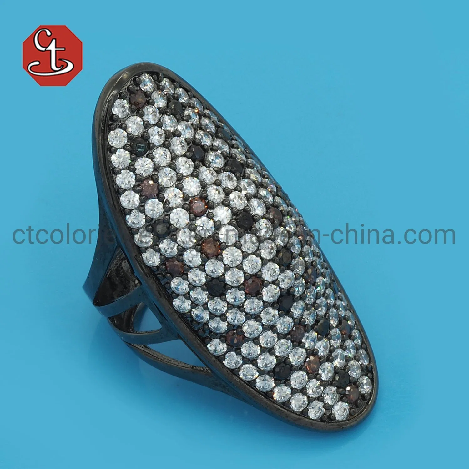 Wholesale/Supplier Price 925 Sterling Silver Pave AAA Cubic Zircon