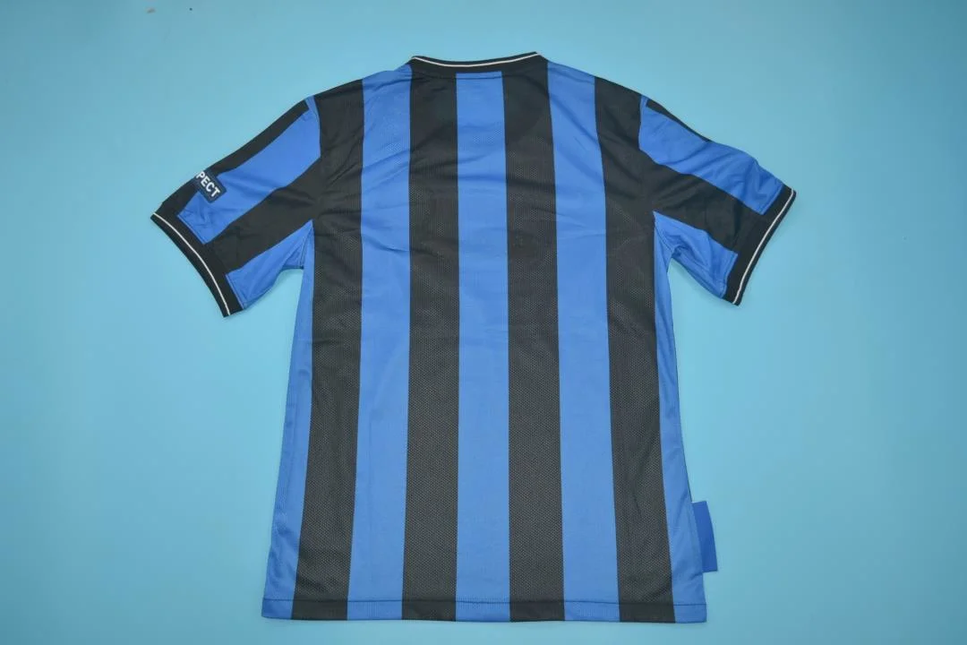 Camisola de futebol Inter 21/22 Blue Home Jersey para tacos